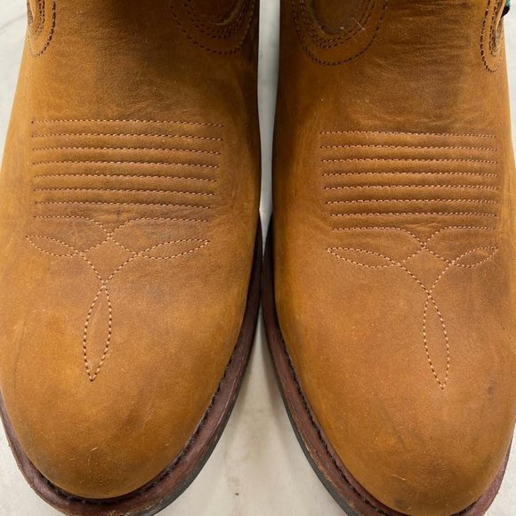 Men's DAN POST Albuquerque Waterproof Western Work Boots, SIZE 14EW - Picture 6 of 12